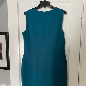 Vince Camuto Teal pencil dress size 16/18